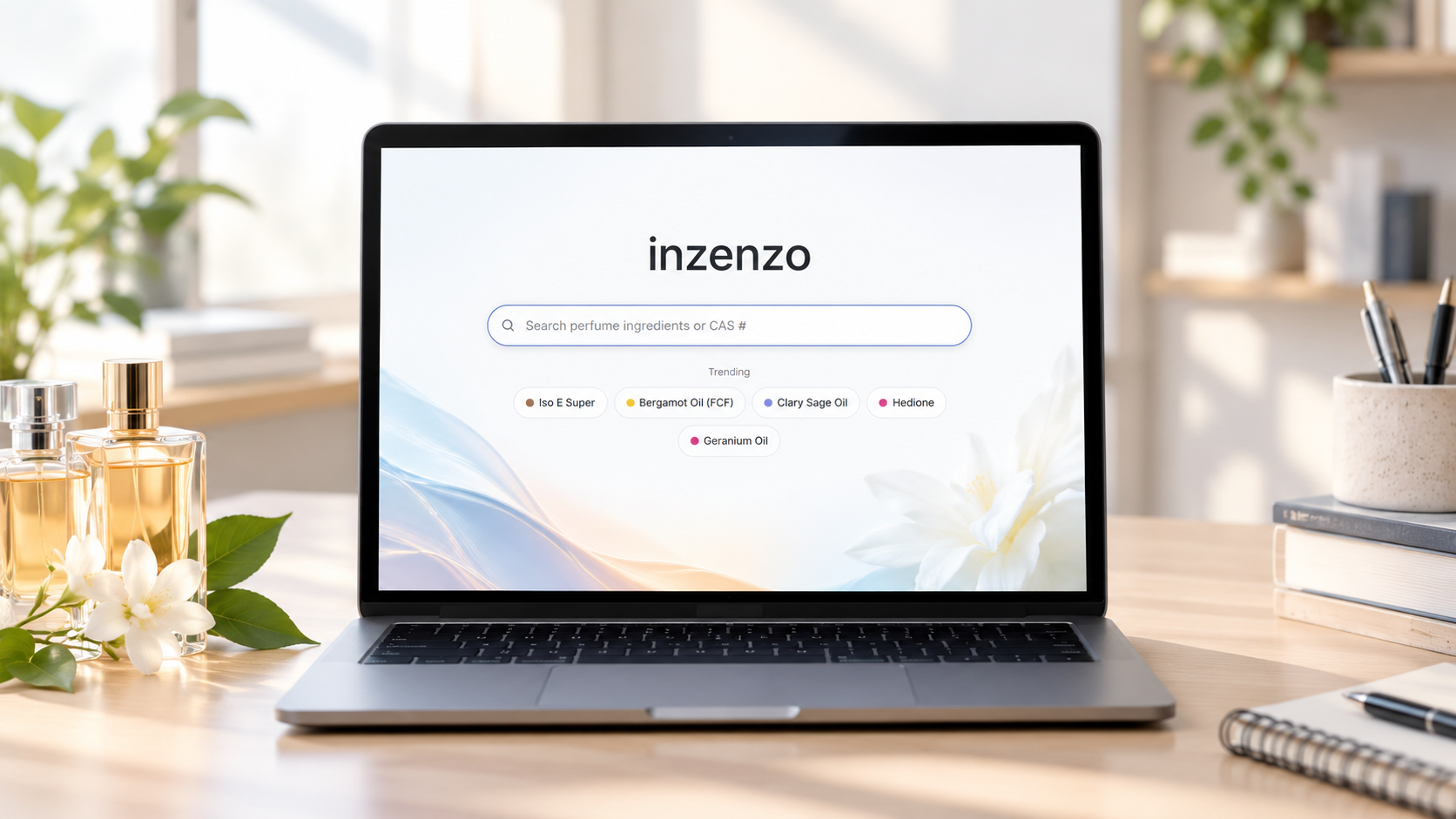 Explore ingredients: find any perfume material fast
